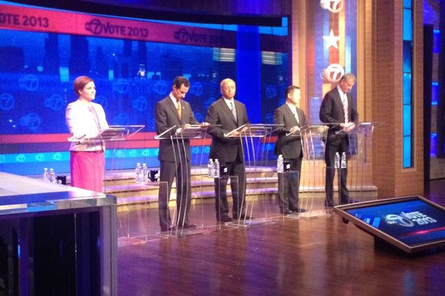 Five of the candidates at WABC 7/NY Daily News' debate